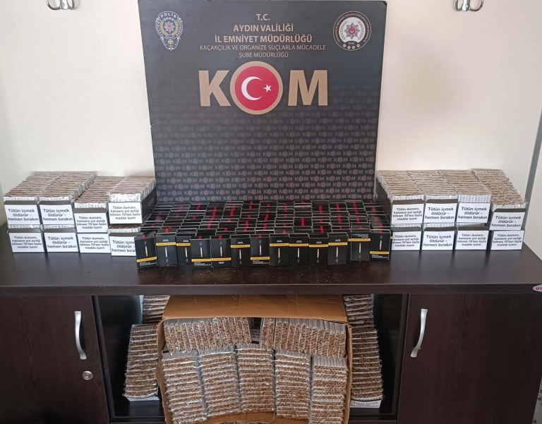 Aydın'da Kaçak Ürün Operasyonu: 24 Bin Makaron Ele Geçirildi