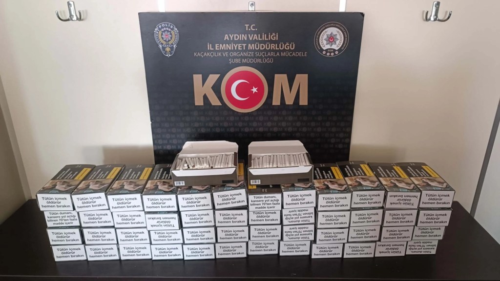 Aydın'da Kaçak Ürün Operasyonu: 24 Bin Makaron Ele Geçirildi