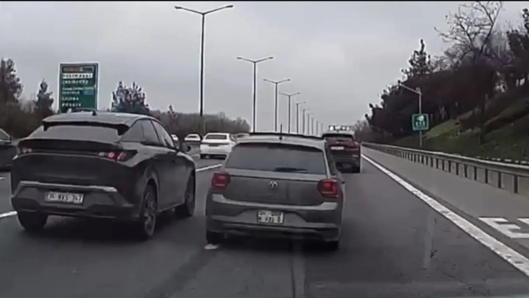 Ümraniye'de Makas Atan Sürücülere Ağır Ceza