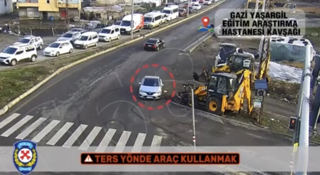 Diyarbakır'da Trafik İhlallerine KGYS ile Ceza