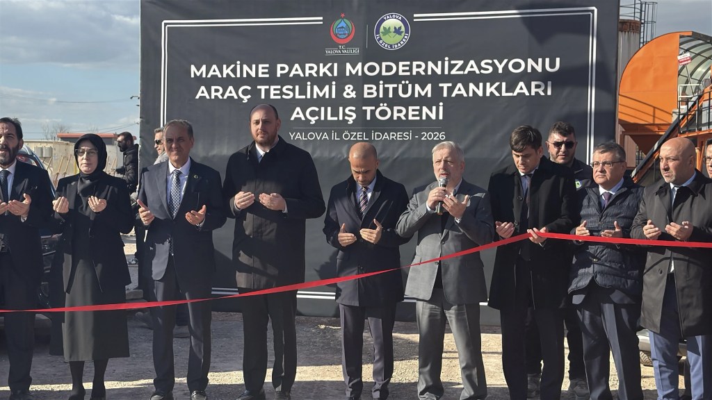 Yalova'da Hizmet İçin Yeni Araçlar Teslim Edildi