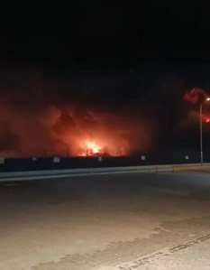 Osmaniye'de Tavuk Kesimhanesinde Yangın Çıktı
