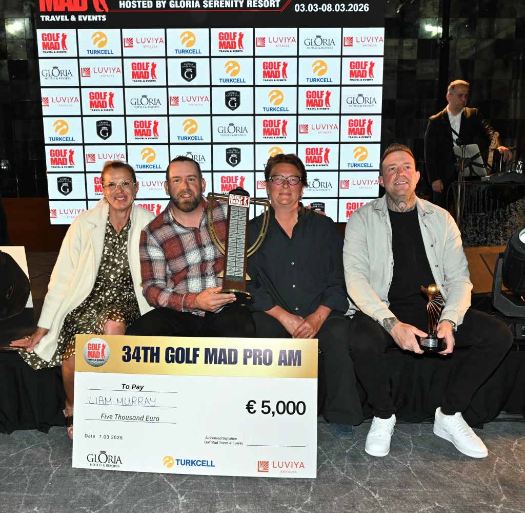 Golf Mad Pro-Am Turnuvası'nda Zafer Murray'in
