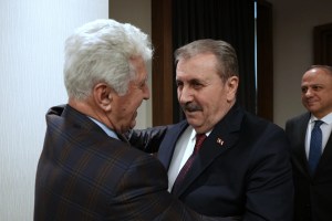Mustafa Destici Üsküp'te Ziyaretlerde Bulundu