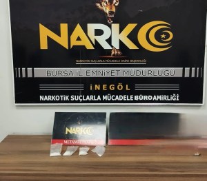 İnegöl'de Araç Takibinde Uyuşturucu Operasyonu