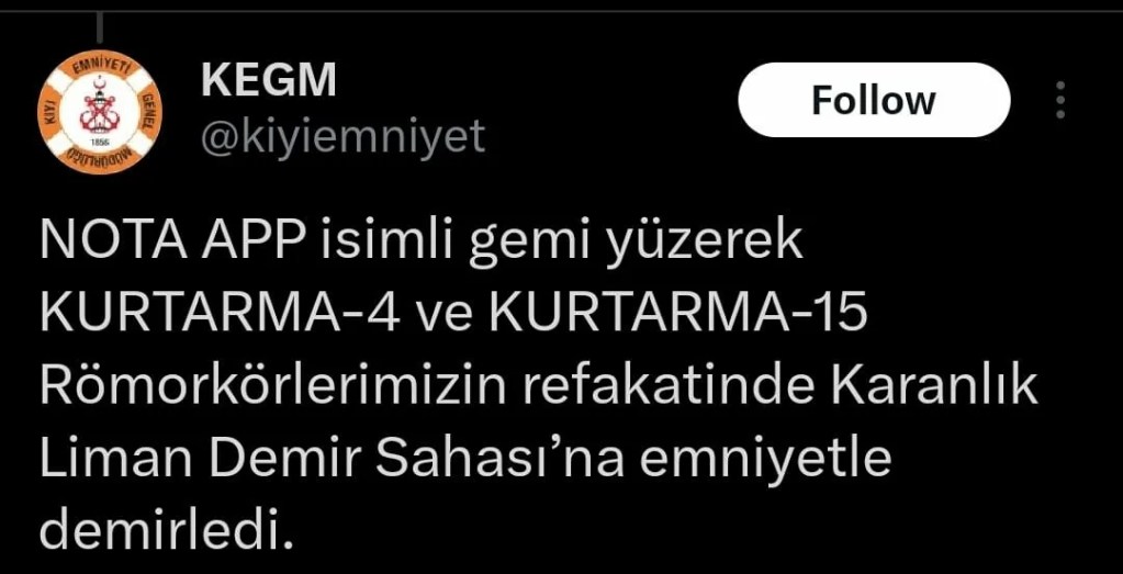 Çanakkale Boğazı'nda Arızalanan Gemi Kurtarıldı