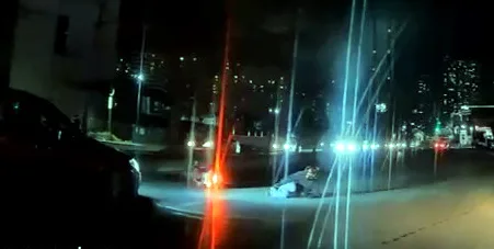 Başakşehir'de Motosiklet Kazası Kamerada