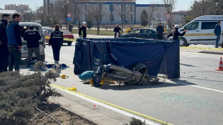 Konya'da Kurye Kazasında Acı Kayıp