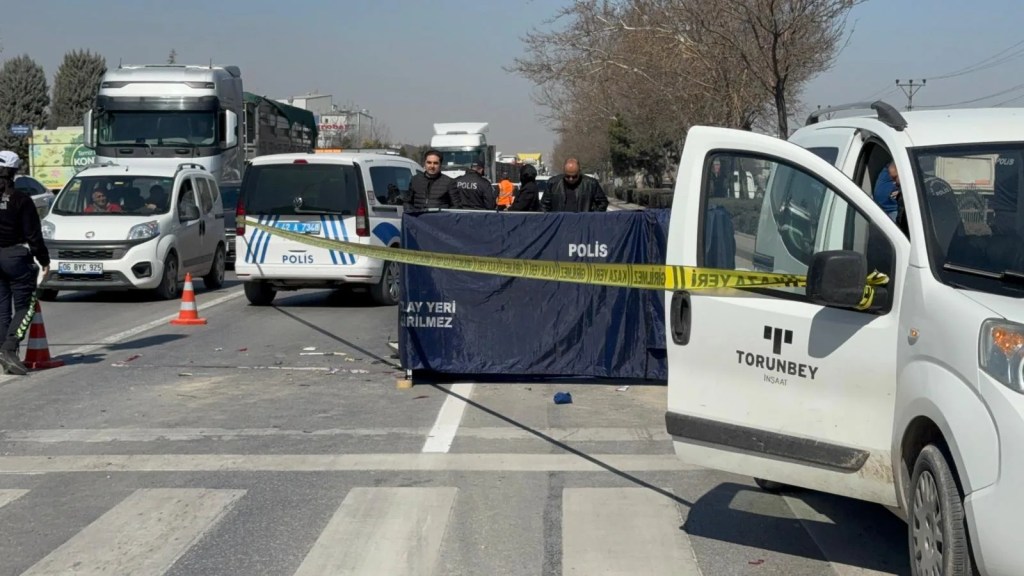 Konya'da Kurye Kazasında Acı Kayıp