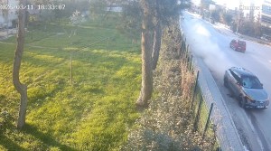 Bursa İznik'te Bisikletlinin Ölümüne Neden Olan Kaza Kamerada