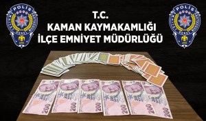 Kırşehir'de Kumar Operasyonu: 10 Kişiye Ceza