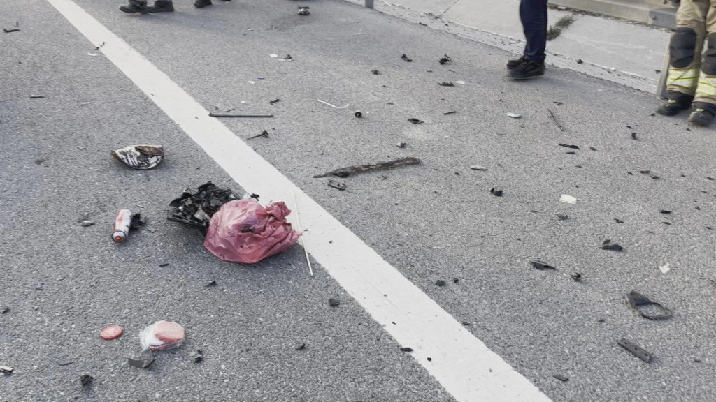 Eyüpsultan TEM Otoyolu'nda Zincirleme Kaza: 1 Ölü, 1 Yaralı