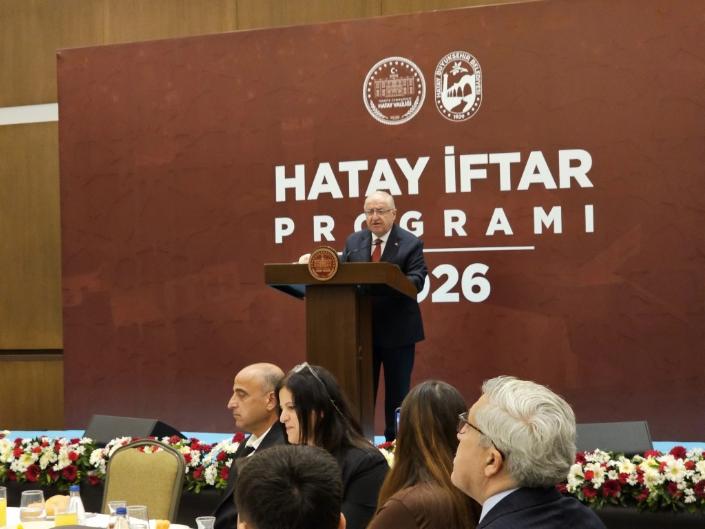 Bakan Güler Hatay'da İftar Programında Konuştu