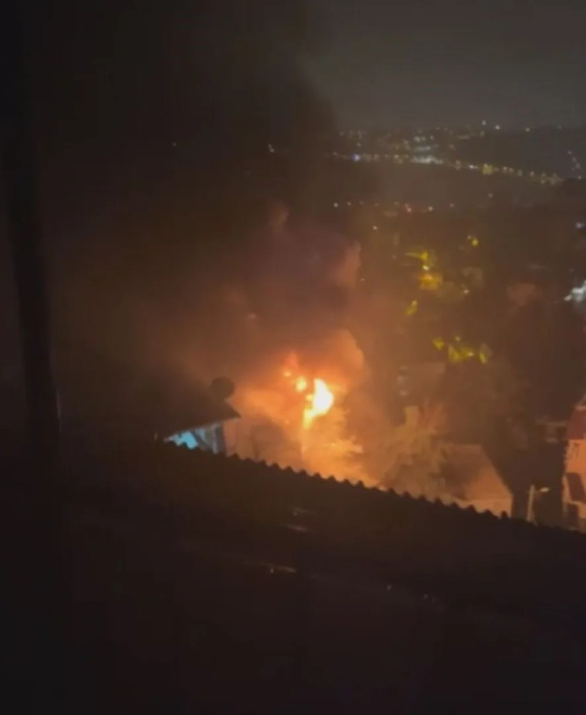 Sarıyer'de Gecekondu Yangını: 4 Kişi Yaralandı