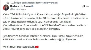 Siyasilerden Helikopter Kazası Şehitleri İçin Taziye Mesajları
