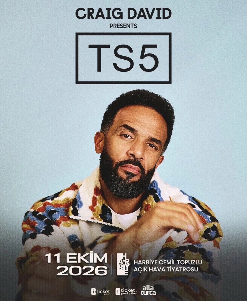 Craig David İstanbul'da Konser Verecek