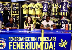 Guendouzi ve Cherif Taraftarlarla Buluştu