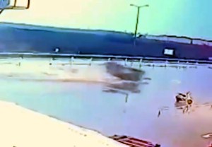 Edirne'de Takla Atan Otomobilde İki Yaralı