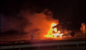 Gaziantep'te TIR Yangını Paniğe Neden Oldu