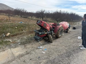 Malatya'da Traktör Kazası: İki Kişi Yaralandı