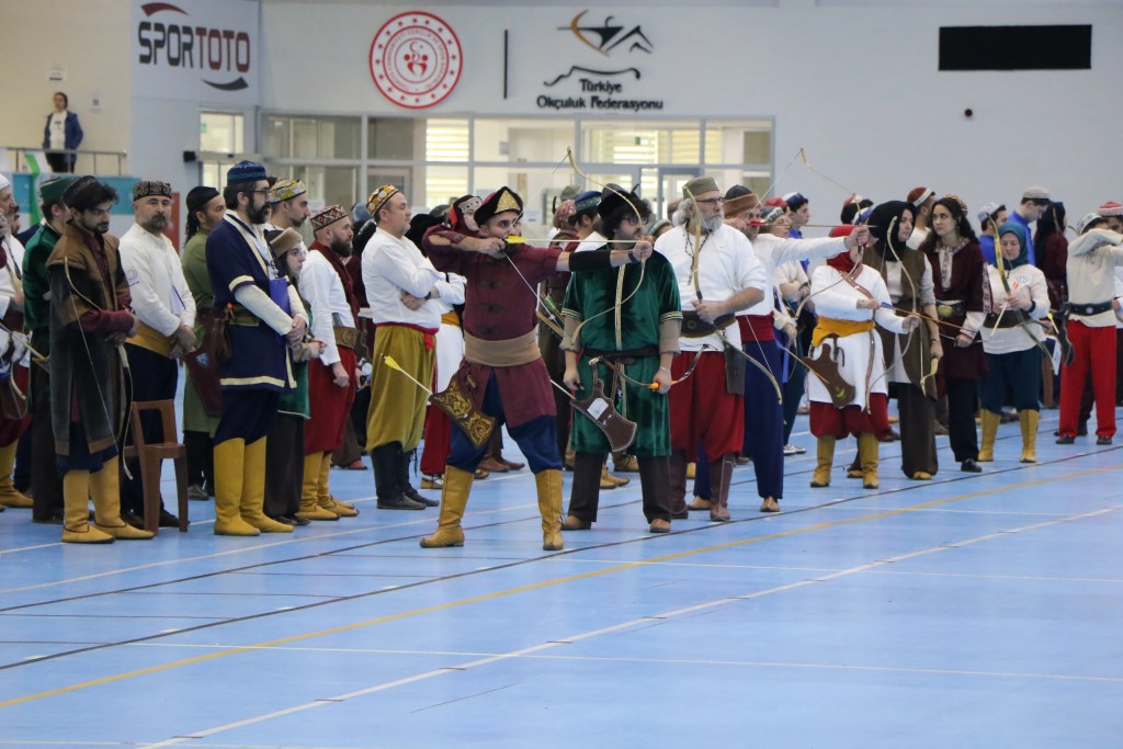 Samsun'da Geleneksel Okçuluk Şampiyonası Tamamlandı