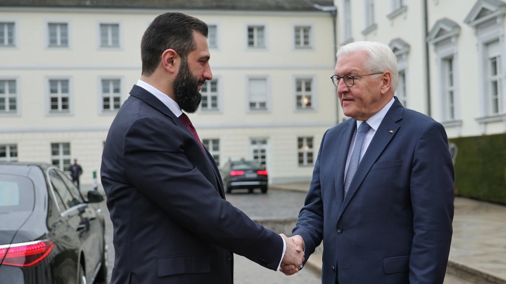 Suriye Cumhurbaşkanı Ahmed Şara Berlin'de Temaslarda Bulundu