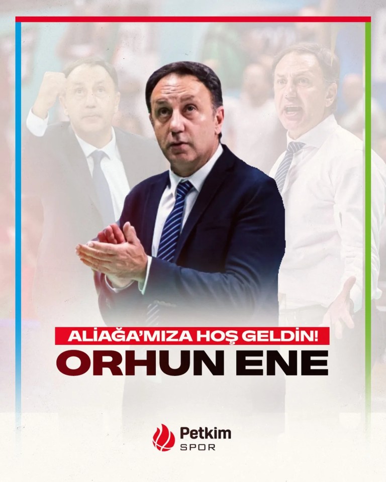 Petkimspor'da Orhun Ene Antrenörlük Görevine Getirildi