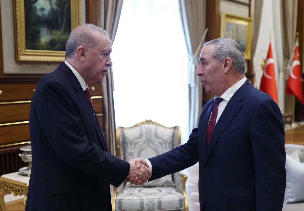 Erdoğan, Filistinli Yetkiliyi Ankara'da Ağırladı