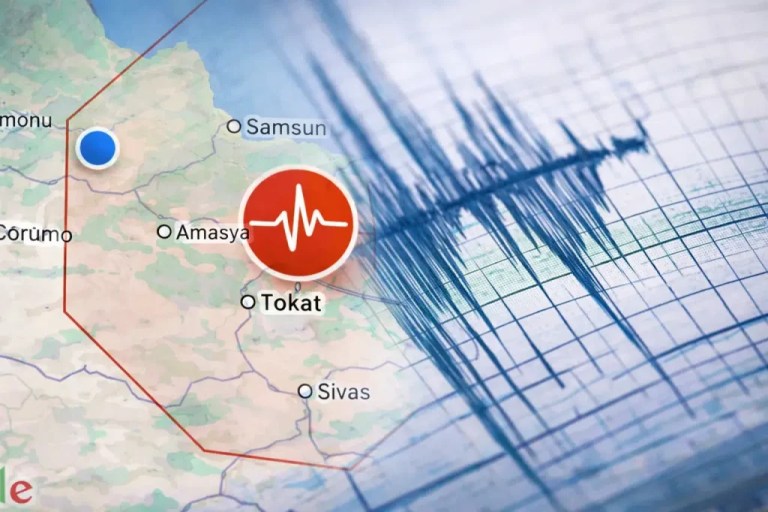 Niksar’da 5.5 büyüklüğünde deprem!