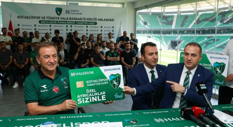 Kocaelispor ve Halkbank’tan iş birliği