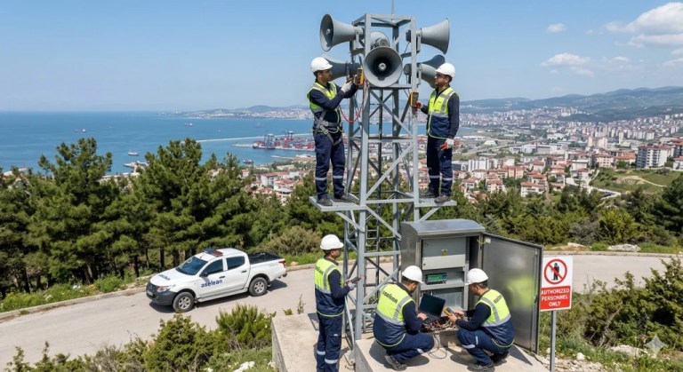 Kocaeli’de İkaz ve Alarm Sistemlerinde Bakım Çalışması