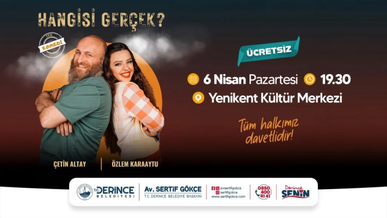 Derince’de tiyatro şöleni sürüyor