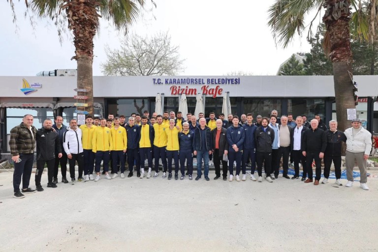 Karamürselspor, kritik maç öncesi moral depoladı