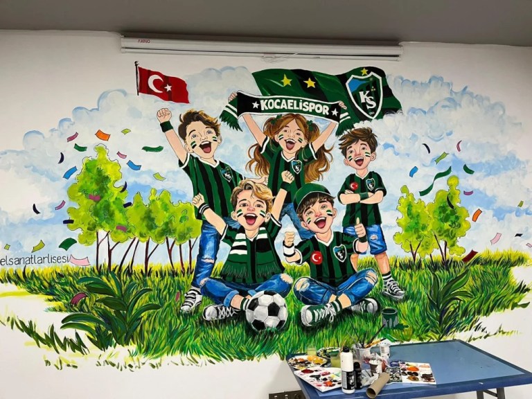 Kocaelispor’un 60. Yılı Çocukların Resimleriyle Canlanacak