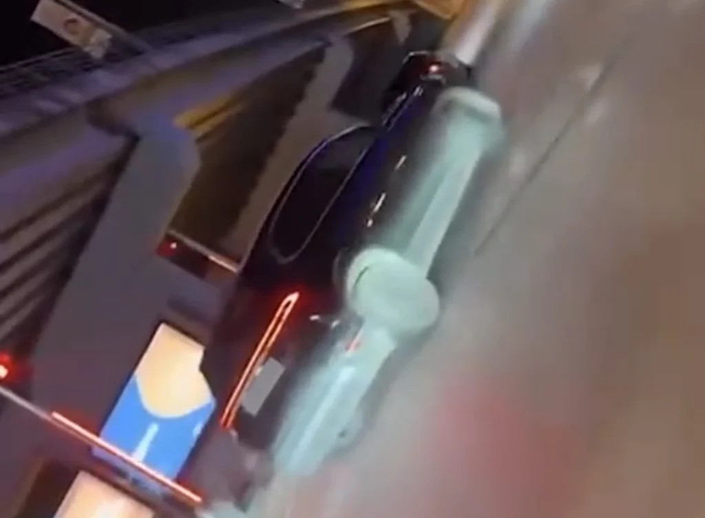 Yahyakaptan’da drift dehşeti kamerada!