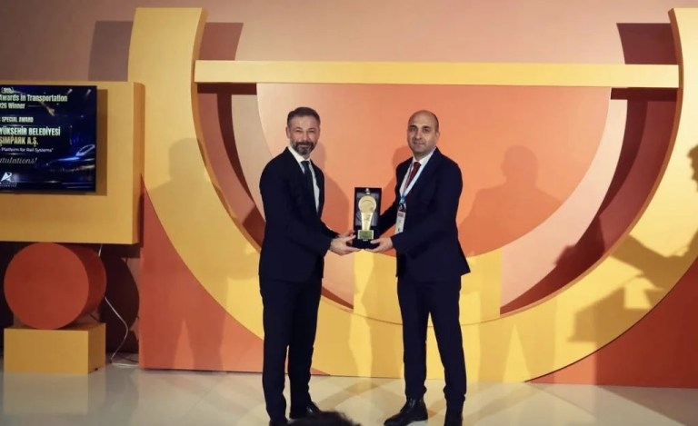 UlaşımPark’a Dijital İkiz Projesiyle Ödül