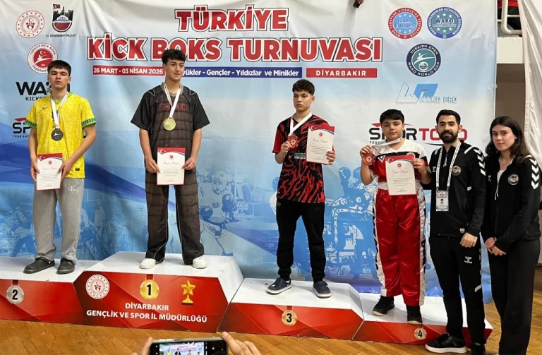 Körfez’in genç yetenekleri Türkiye üçüncüsü!