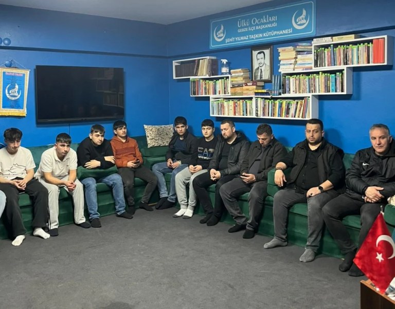 Gebze Ülkü Ocakları’ndan Kahramanmaraş için anma programı