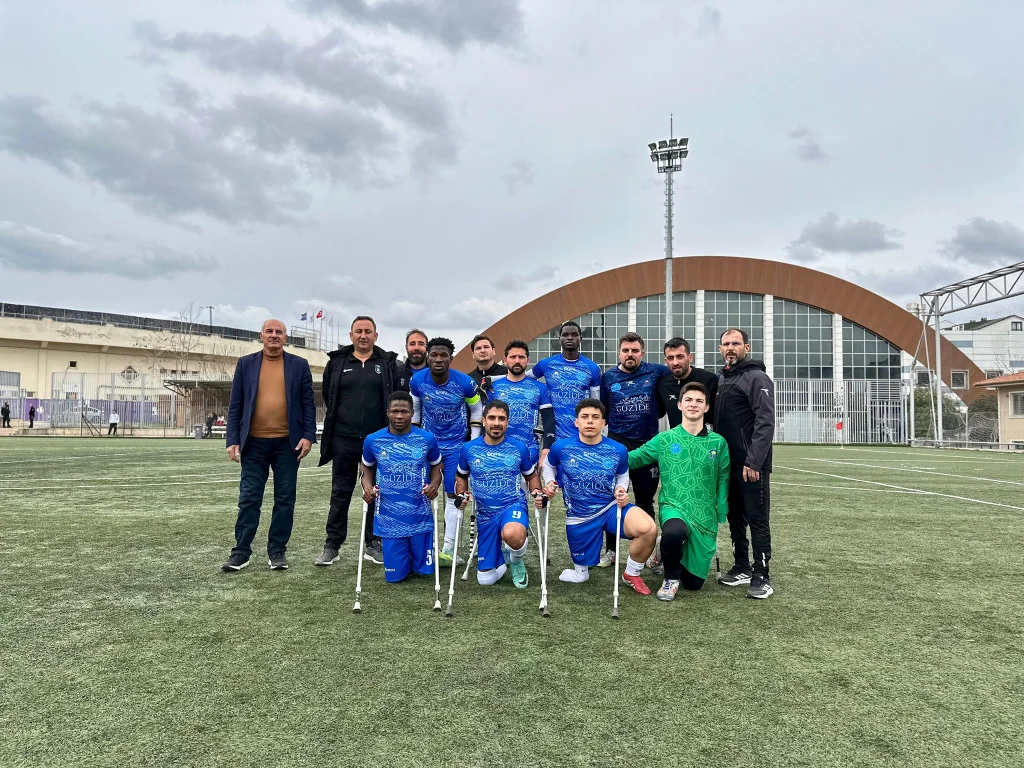 Gebze Ampute Futbol Takımı kritik maçta güldü: 2-1