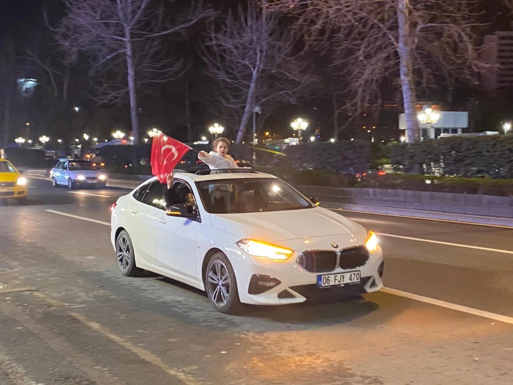 Milli Takımın Dünya Kupası Sevinci Kızılay’da Yaşandı