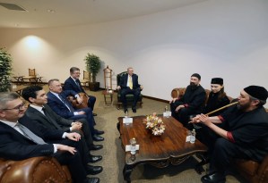 Cumhurbaşkanı Erdoğan Ay Yola Grubunu Kabul Etti