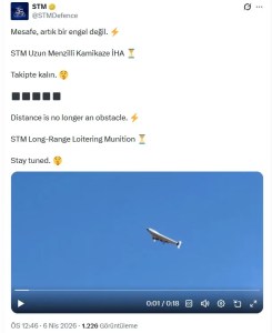 Uzun Menzilli Kamikaze İHA Test Uçuşunu Tamamladı