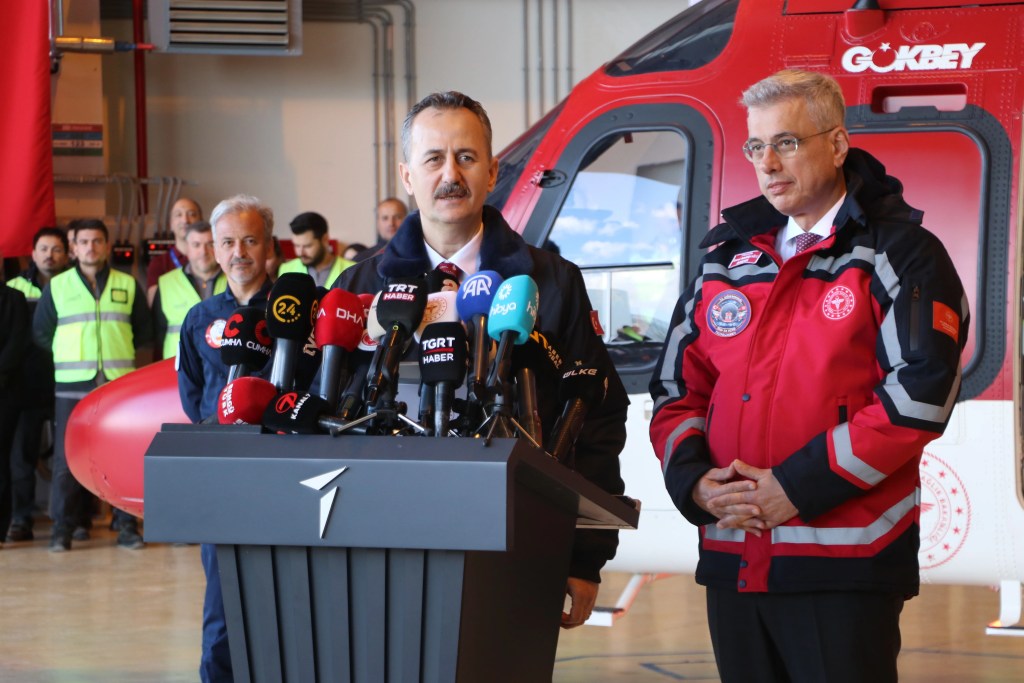 Gökbey Helikopterleri Sağlık Bakanlığı'nın Filosu İçin Hazır