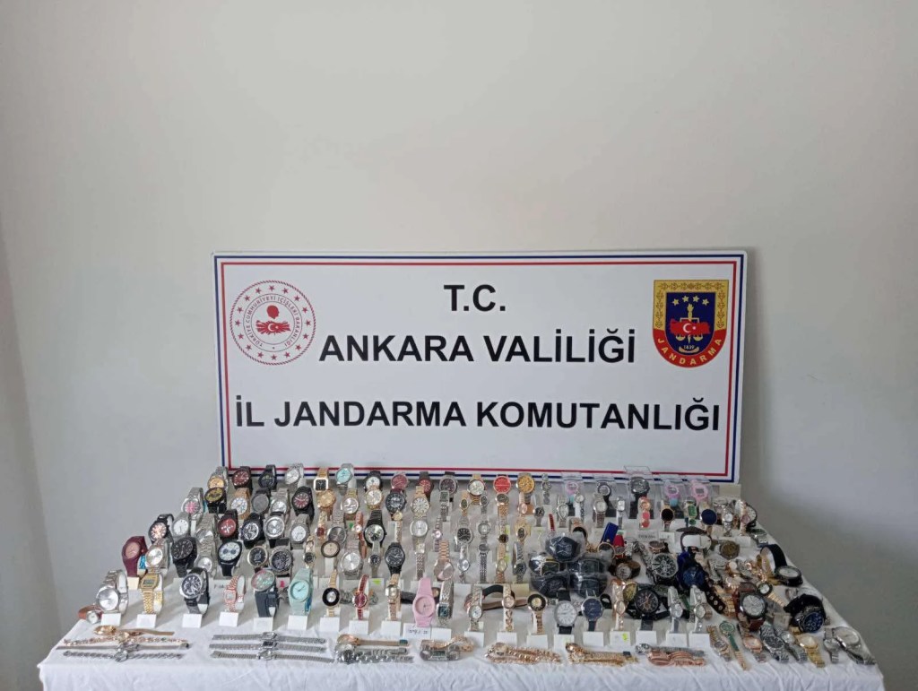 Ankara'da Kaçak Saat Operasyonu: 3,2 Milyon Liralık Vurgun