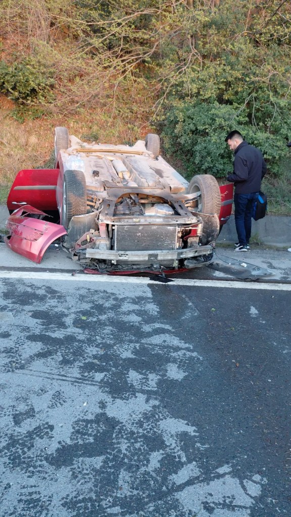 Zonguldak'ta ormancıların aracı takla attı, 3 yaralı