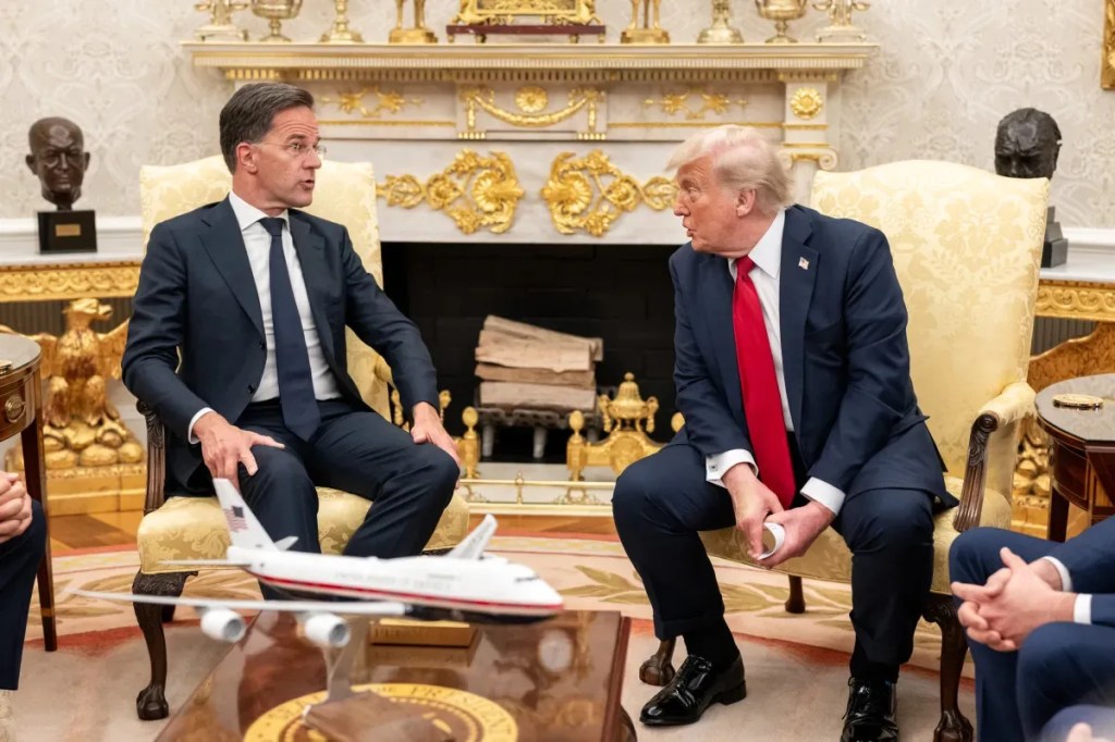 Trump ve NATO Genel Sekreteri Beyaz Saray'da buluştu