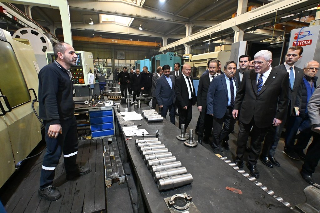 Dervişoğlu Savunma Sanayi Fabrikasını Ziyaret Etti