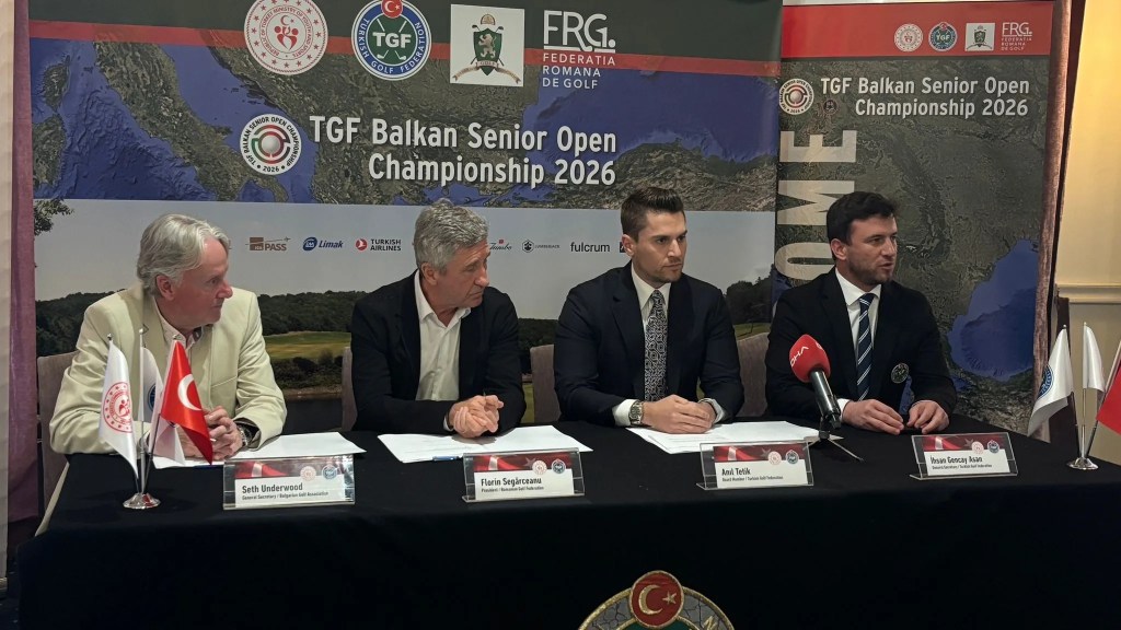 TGF Balkan Senior Açık Turnuvası Sonuçlandı
