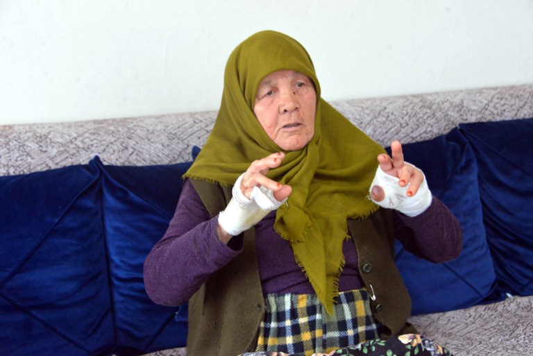 Kahramanmaraş'ta 85 yaşındaki kadına bıçaklı gasp dehşeti