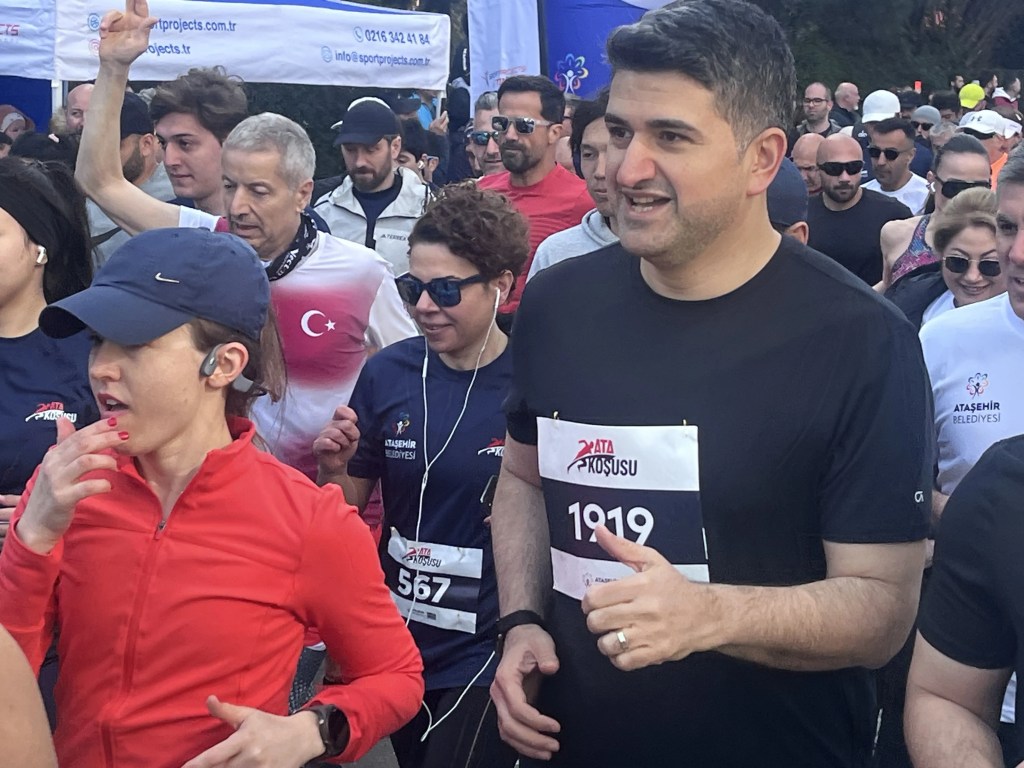 Ataşehir'de İlk 'Ata Koşusu' Etkinliği Düzenlendi